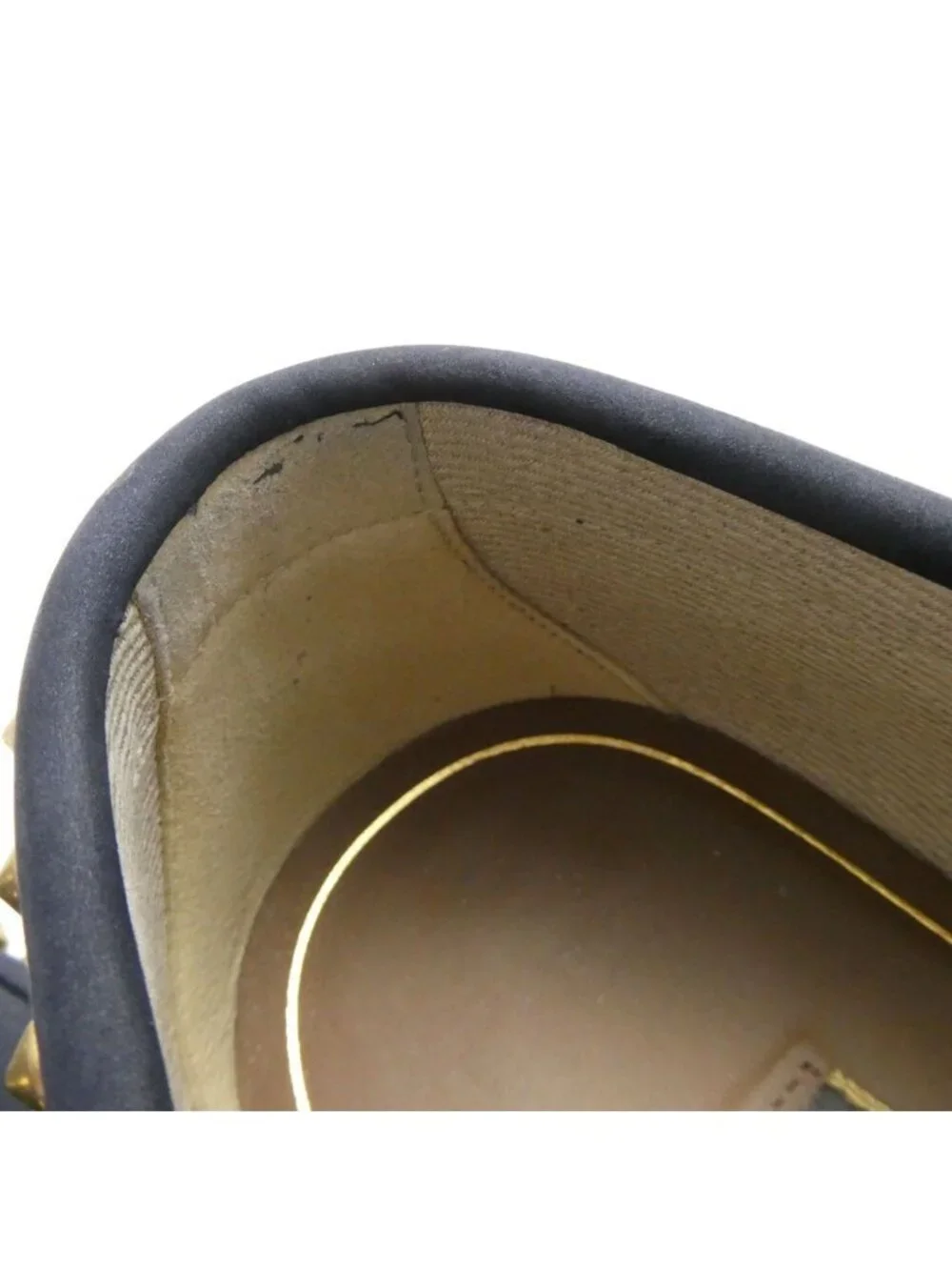 Gucci Horsebit Studded Loafers Shoes Flat 7.5